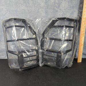 Matte Black Tail Light Frame Cover Trim Fits Mitsubishi L200 & Triton 2019-2023